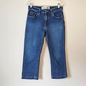 Gap Womens Bootcut Capri Jeans EUC